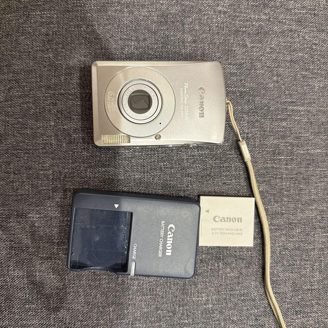 Canon PowerShot SD630 6MP 3x Zoom DIGIC II Compact Camera