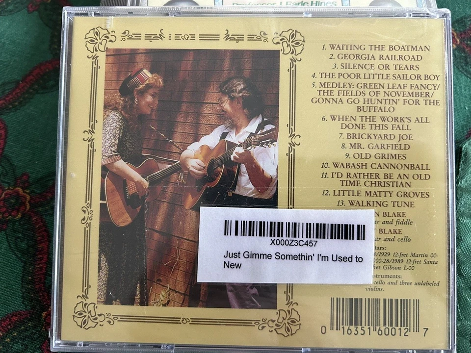 NORMAN & NANCY BLAKE - Just Gimme Somethin' I'm Used To CD FACTORY SEALED F/S Foto 2 de 2