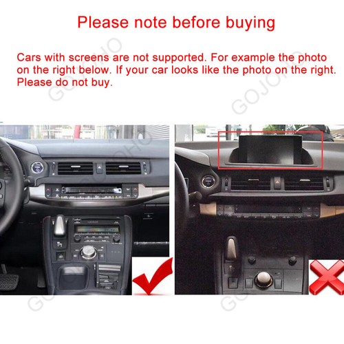 For 2011-2020 LEXUS CT200H CT200 LHD Stereo Radio 7" Android 13 GPS Navigation - Picture 2 of 21