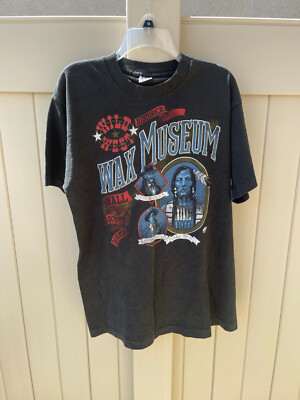 Vintage Historical Wax Museum Single Stitch T-shirt, size Large