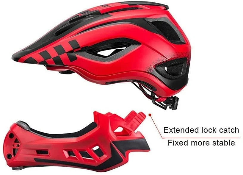 ROCKBROS Kinderhelm Fahrradhelm Kinder Jugend Integralhelm 48-58cm 7Farbe EPS/PC - Bild 2 von 4