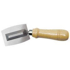 D&ouml;nges Furniers&auml;ge mit Holzgriff Dicke: 0,34 mm/Blattl&auml;nge: 74 mm, gekr&ouml;pft