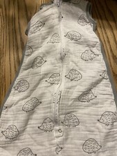 Swaddle Designs zzZipMe Sack. 0-6 Mos. White.      284