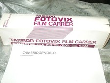 Tamron FOTOVIX NEW Film Carrier for Strip Films Box of 10 in ORIGINAL BOX
