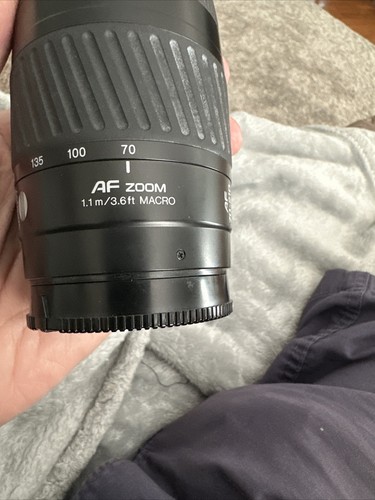 Minolta AF 70-210mm, 1:45(22)-56, Macro, Manual Zoom, Hood, Caps - Picture 3 of 8