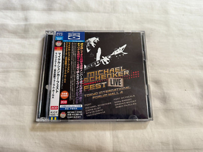 Michael Schenker Fest Live Tokyo 2CD 2017 Blu Spec Import Japan UFO MSG OOP RARE