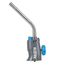 BLUEFIRE Extend Tube Trigger Start Gas Welding Torch Head for Propane & MAP PRO