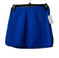 Teamwork Athletic Apparel Youth Athletic Uniform Skirt, Blue, Large 24-26