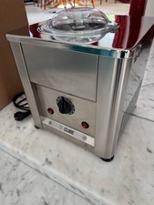 Profi Eismaschine mit Kompressor aus Edelstahl Selbst kühlend Eiscreme Sorbet