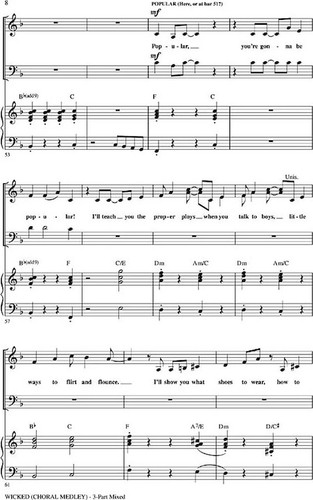 Wicked - (Medley coral) - Imagen 3 de 6