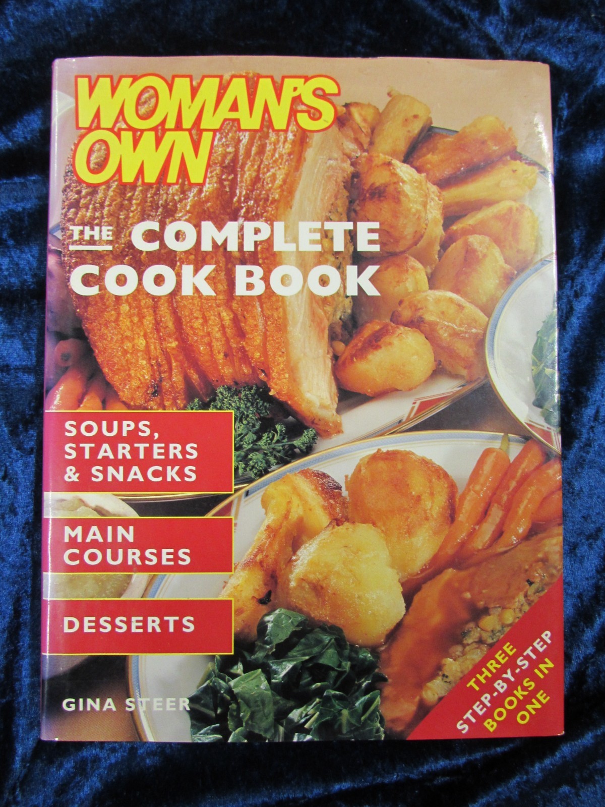 WOMAN'S OWN : THE COMPLETE COOK BOOK by GINA STEER - 1992 - Hardback Dustwrapper