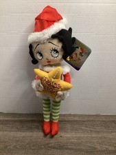 NWT Betty Boop Christmas 14 Plush Doll - Sugar Loaf "Merry Messages