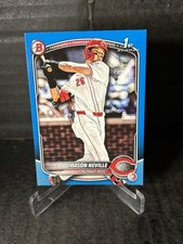2025 Bowman Draft Mason Neville Blue Paper 1st /150 #BD-109 Cincinnati Reds