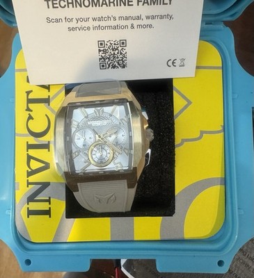TechnoMarine Aqua Quadrant Men's Watch - 41mm, Grey (TM-225118)