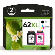 62 XL XXL Ink Cartridges For HP Ink 62XL Envy 7640 5540 5640 5660 5740 Printer