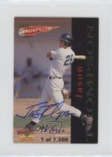 1995 Old Judge Hot Prospects Signatures 72/1550 Jason Thompson #HP5 Auto 0m35
