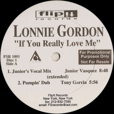 Lonnie Gordon - If You Really Love Me 2x12'' Promo Vinyl Electronic House 57400