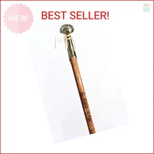 Bubba Stik Walking Cane Texas Style Walking Stick Made of Mahogany Stained Tenne