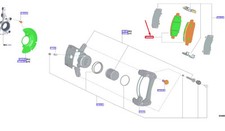 Nissan Juke F16 Bremsbeläge vorne D10606LA0A NEU ORIGINAL