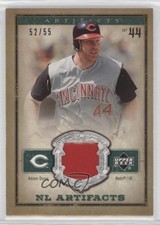2006 Upper Deck Artifacts NL Artifacts Green 52/55 Adam Dunn #NL-AD 4at