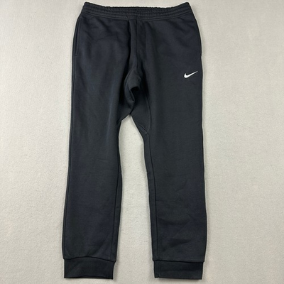 #ad #ad Nike Pants Men Extra Large Black Club Fleece Jogger Sweatpants Basketball XL $39.99