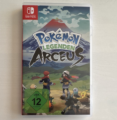 Pokemon Legends Arceus Nintendo Switch Excellent Condition Complete USK Version