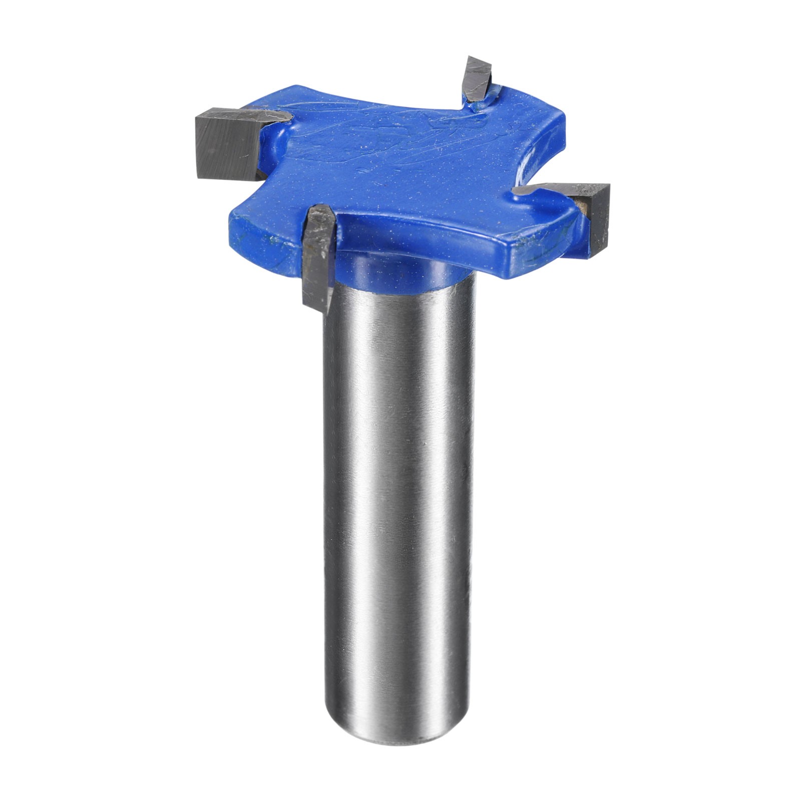 T Slot Cutter Rabbet Router Bit 1/2" Shank 1-3/8" x 15/64" 4 Wing Carbide