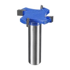 T Slot Cutter Rabbet Router Bit 1/2" Shank 1-3/8" x 15/64" 4 Wing Carbide