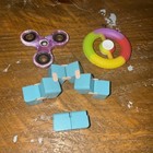 Mixed Fidget Toy Lot Spinner Plastic Cube Lengths Sensory Stress Relief Toys — photo 1