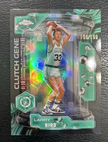 2025 Topps Chrome Update Larry Bird Base (RAW)