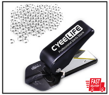 CyeeLife Dart Flight Hole Punch Tool - 100 Metal O Rings