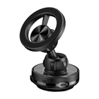 Car Dashboard Magnetic Phone Holder Solar Powered Foldable Stand