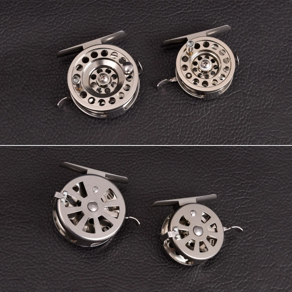 Alluminio in lega di pesca a mosca la pesca a mosca la mano destra argento - Immagine 2 di 4