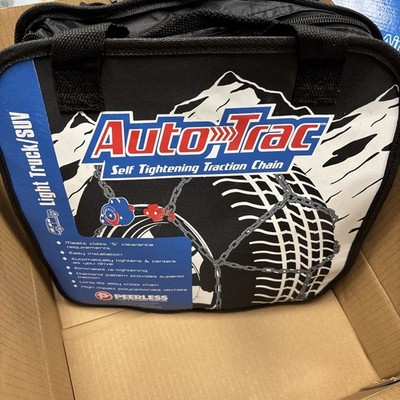 2 Pack- Peerless Auto-Trac Light Truck/SUV Tire Traction Chains Snow Tire Chain