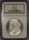 1878-S Morgan Silver Dollar NGC MS63 $1