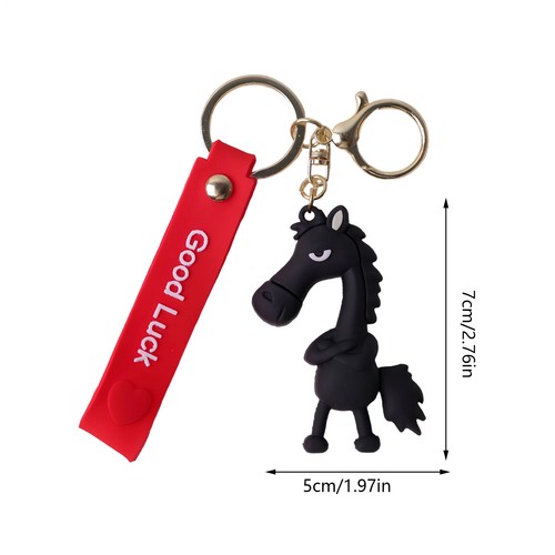 2026 Lunar Year Of The Horse Keychain Individual Long Lasting Keepsake For Frien - Picture 4 of 14