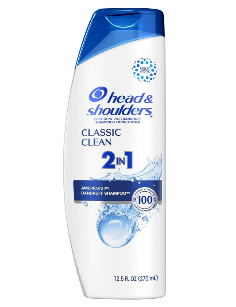 Head & Shoulders Dandruff Shampoo Conditioner Classic 23.7 oz (700 mL) exp 8/22