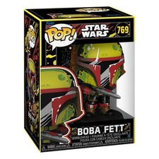Star Wars: Book of Boba Fett POP! Movie Vinyl Figura Boba Fett(Retro) - Master O