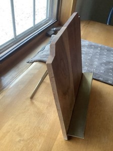 Hearth & Hand Kitchen Cookbook iPad Book Stand Holder Magnolia Wood