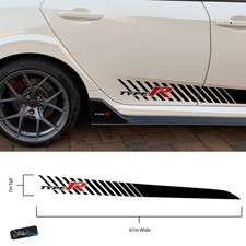 Racing Decal Sticker For Honda Civic Type R Graphic Sticker. Set Of 2. 6803 Racing Decal Sticker For Honda Civic Type R Graphic Sticker. Set Of 2. 6803