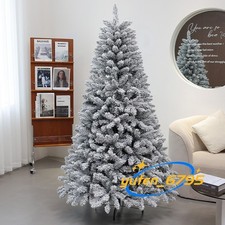 Árbol de Navidad completo artificial con copos de nieve artículos decorativos luminosos PVC regalo