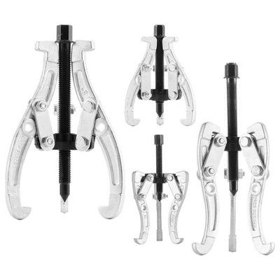 3in4in6in8in 4PC Rugged Puller Kit Reversible 2Jaw 3Jaw Bearing Tool
