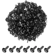 200 pcs mini brads metal brad fasteners split pins pastelround brads f