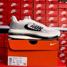 Nike Air Zoom Pegasus Premium Men's White Black Swoosh Casual Sneakers
