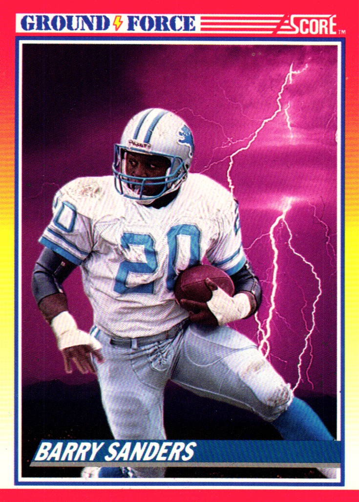 1990 Score #325 Barry Sanders