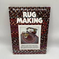 Vintage Better Homes Gardens Rug Making Hardcover 1978