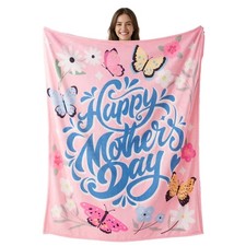 Gift for Mom from Daughter Son, Gifts for Mother, Mom Blanket, Mothers Day Bl...