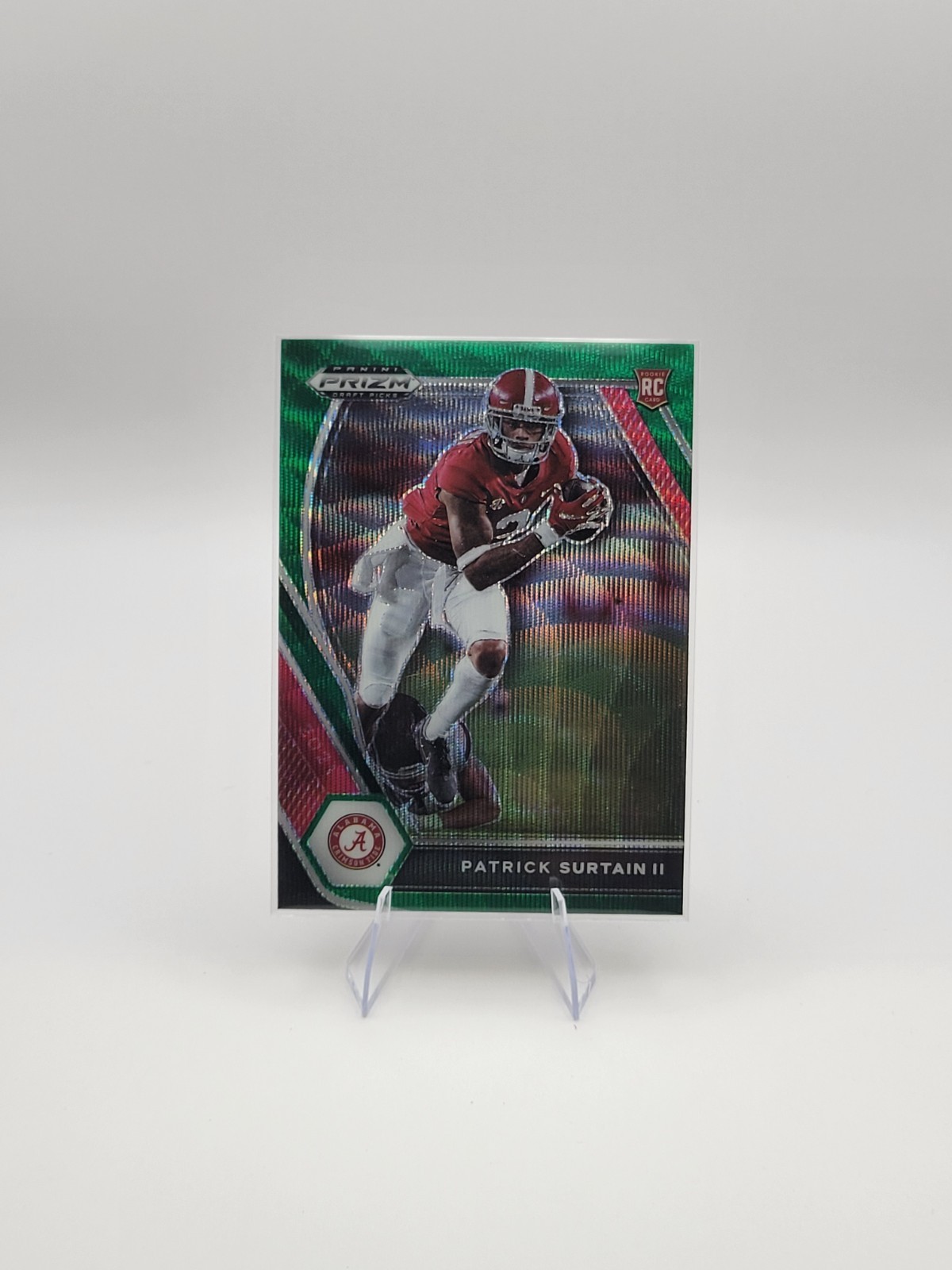 2021 Prizm Draft Picks #143 Patrick Surtain II Green Alabama Crimson Tide