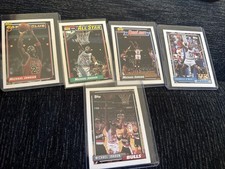 Michael Jordan And A Shaquille O’Neal Rookie Card. rookie card picture