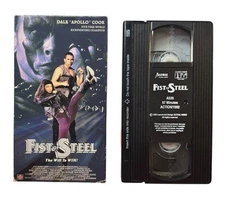 FIST OF STEEL 1993 Astral Video VHS Astral Video AIP Studios #2085